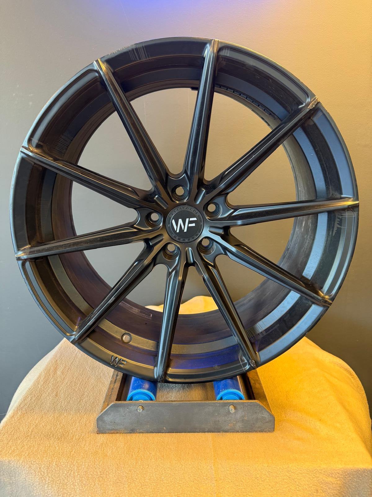 Originele Wheelforce CF3 20 inch velgen BMW 5x112 breedset, Ophalen, Gebruikt, Velg(en), Personenwagen