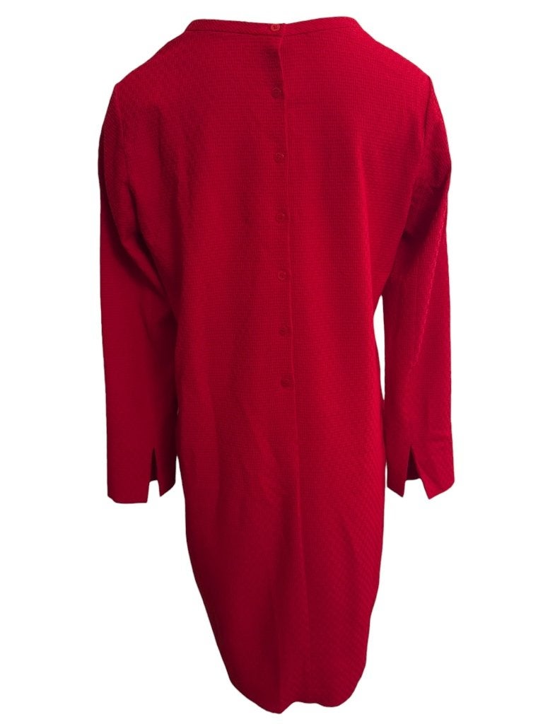 Vanilia jurk L, Maat 38/40 (M), Verzenden, Zo goed als nieuw, Rood