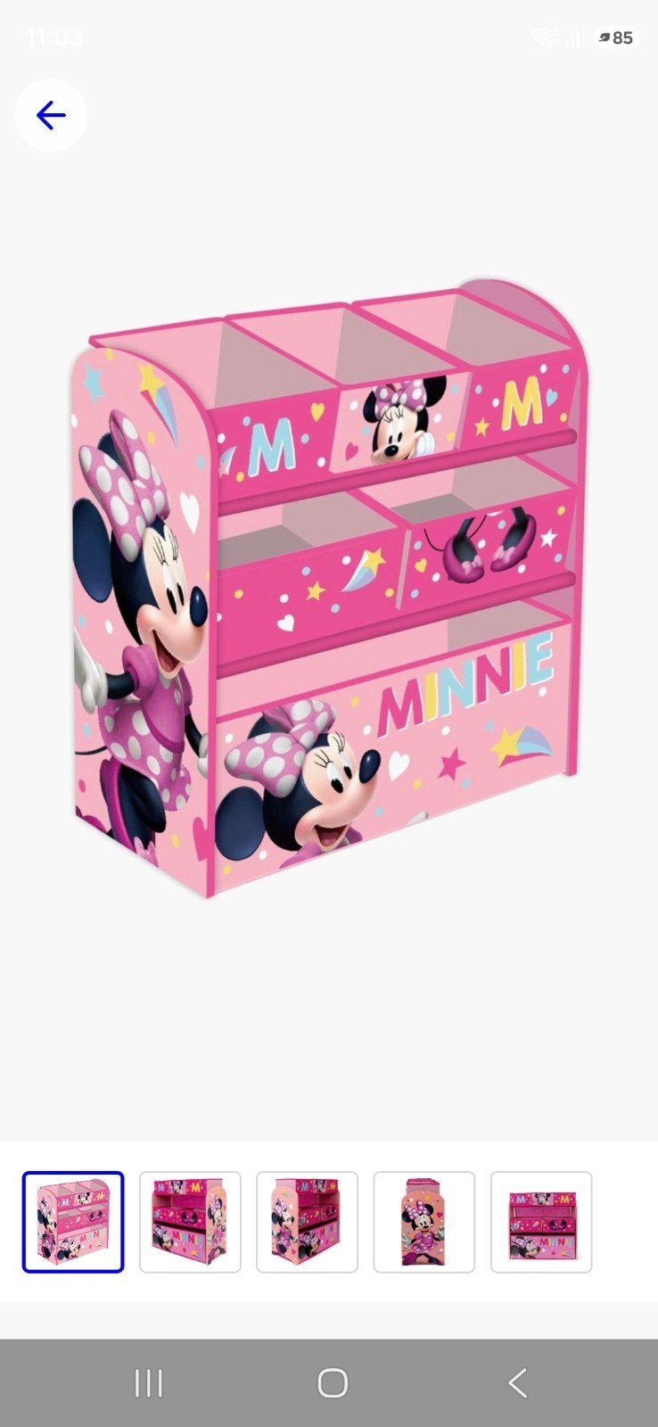 Minnie mouse opbergmeubel, Ophalen, Gebruikt, Overige typen