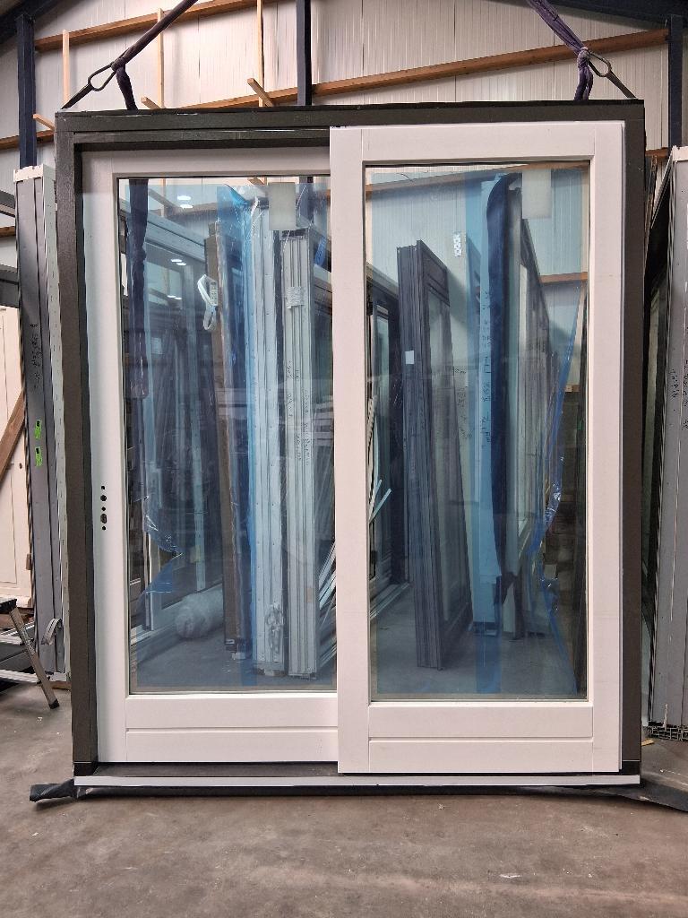 Nieuw Schuifpui Hr++ bezorgen factuur mogelijk, Ophalen of Verzenden, Zo goed als nieuw, 150 tot 225 cm, Inclusief glas