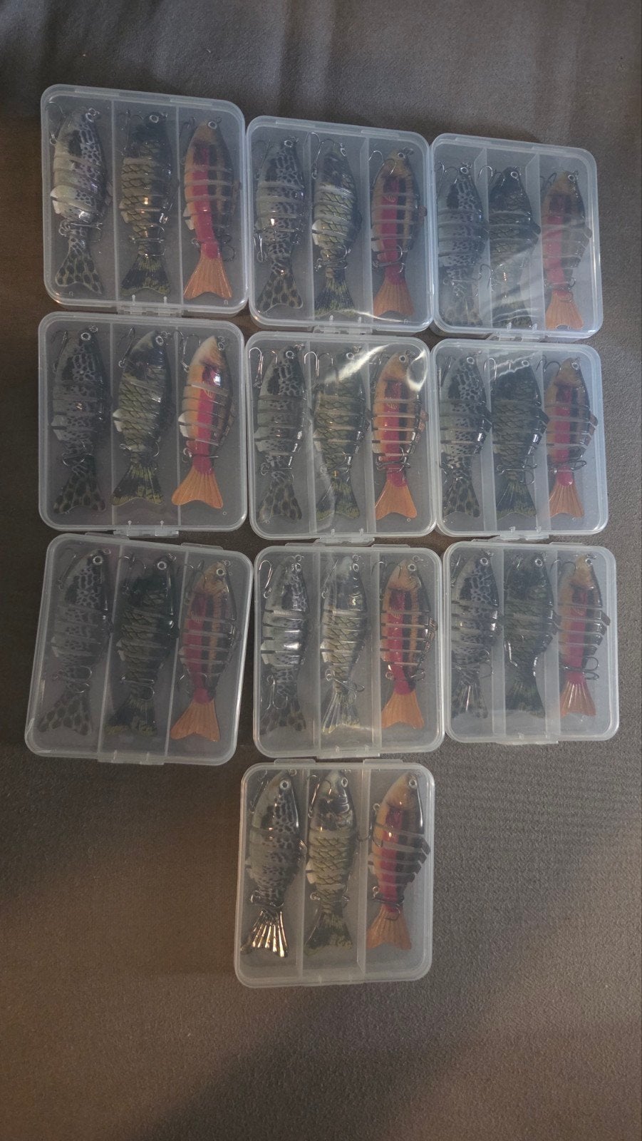 Meervoudig scharnierend kunstaas / swimbaits – 10cm / 16g, Ophalen of Verzenden, Nieuw