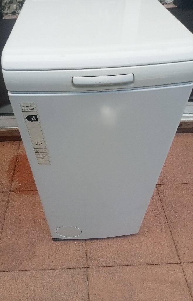 IZGS WASMACHINE BOVENLADER A + BAUKNECHT PRESTIGE, Witgoed en Apparatuur, Wasmachines, Ophalen, 1200 tot 1600 toeren, Gebruikt