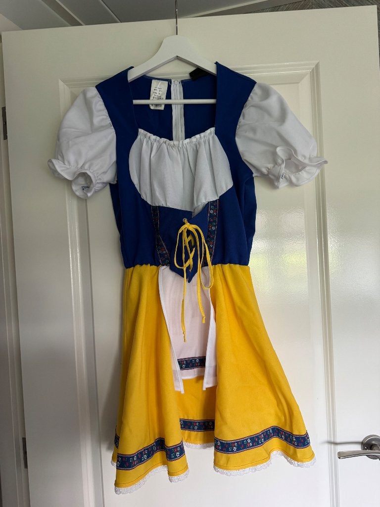 Oktoberfest jurkje maat 38, Maat 38/40 (M), Carnaval, Ophalen of Verzenden, Kleding