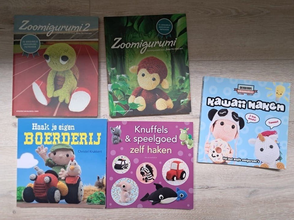 5 leuke haakboekjes, Ophalen of Verzenden, Breien en Haken