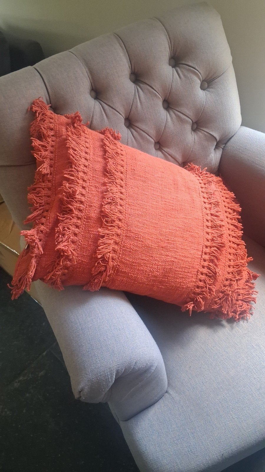 Sierkussens oranje, Ophalen of Verzenden, Zo goed als nieuw, Overige typen, Oranje