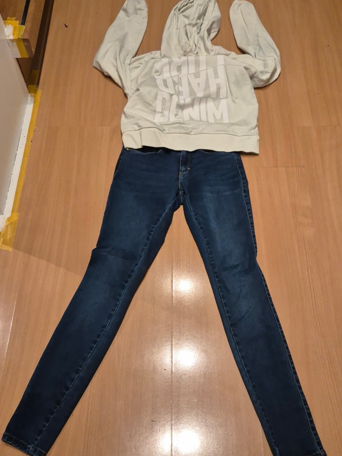 G-Star Raw Hoodie XS 'HARDCORE DENIM' & ONLY Jeans S, Ophalen of Verzenden, G-Star Raw, Maat 34 (XS) of kleiner, Lang