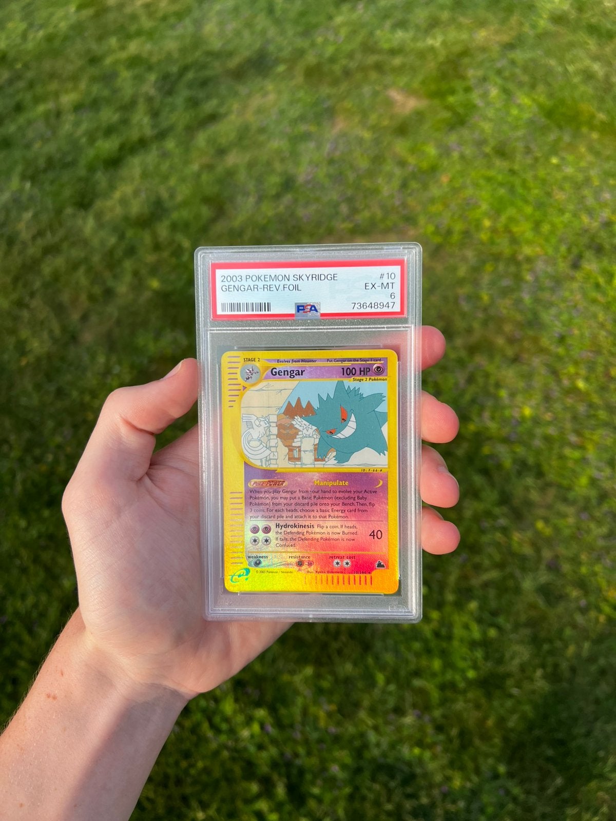 Gengar 10 Reverse Holo Pokemon Kaart, Hobby en Vrije tijd, Verzamelkaartspellen | Pokémon, Zo goed als nieuw, Losse kaart, Foil