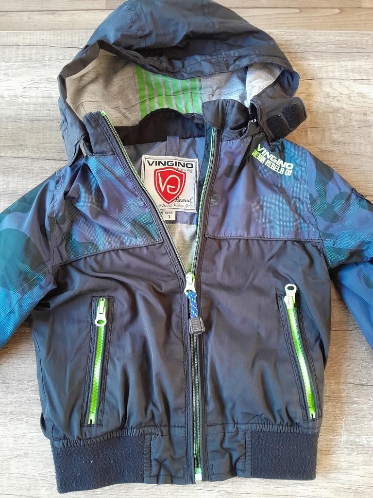 Vingino jas maat 3, Ophalen of Verzenden, Zo goed als nieuw, Jongen, Jas