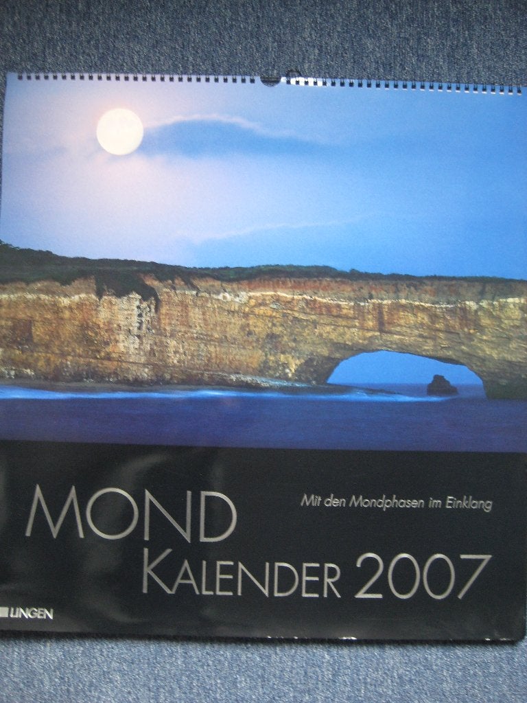 Mooie kalender met foto's van de Maan - 2007, Ophalen of Verzenden, Maandkalender, Zo goed als nieuw