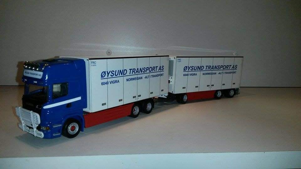 wsi scania combi code 3, Hobby en Vrije tijd, Modelauto's | 1:50, Ophalen of Verzenden, Nieuw, Bus of Vrachtwagen, SIKU