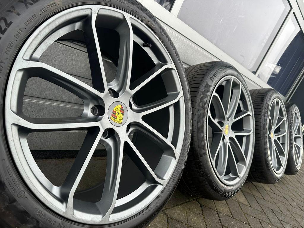 22 “ Porsche Cayenne S E3 9Y E-Hybrid Turbo GTS Coupe velgen, Auto-onderdelen, Banden en Velgen, -, 285 mm, -, Banden en Velgen