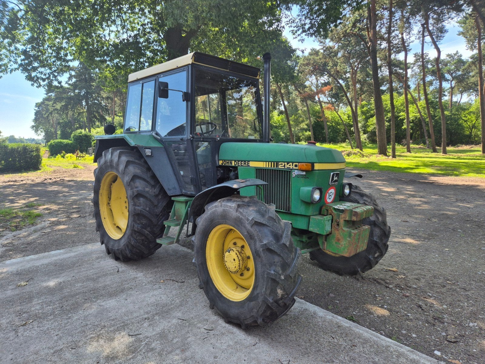 john deere 2140, Ophalen of Verzenden