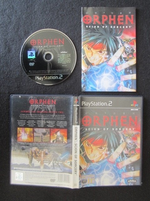 PS2 - Orphen Scion of Sorcery - Playstation 2, 1 speler, Ophalen of Verzenden, Zo goed als nieuw, Role Playing Game (Rpg)