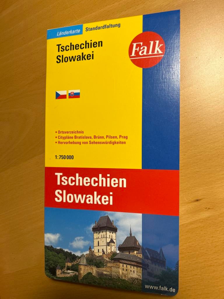 Tsjechie / Slowakije Easy Driver, 2000 tot heden, Ophalen of Verzenden, Wereld, Landkaart