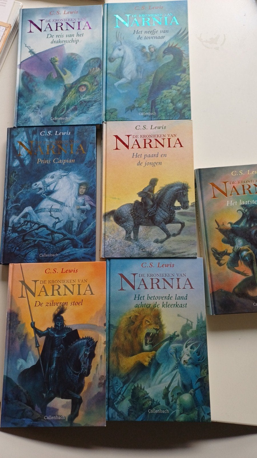 De Kronieken van Narnia - Complete set van C.S. Lewis, Boeken, Ophalen of Verzenden, Gelezen, C.S. Lewis