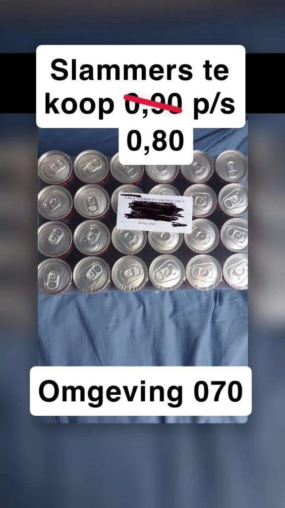slammers, Ophalen of Verzenden, Zo goed als nieuw, Feestartikel, Overige