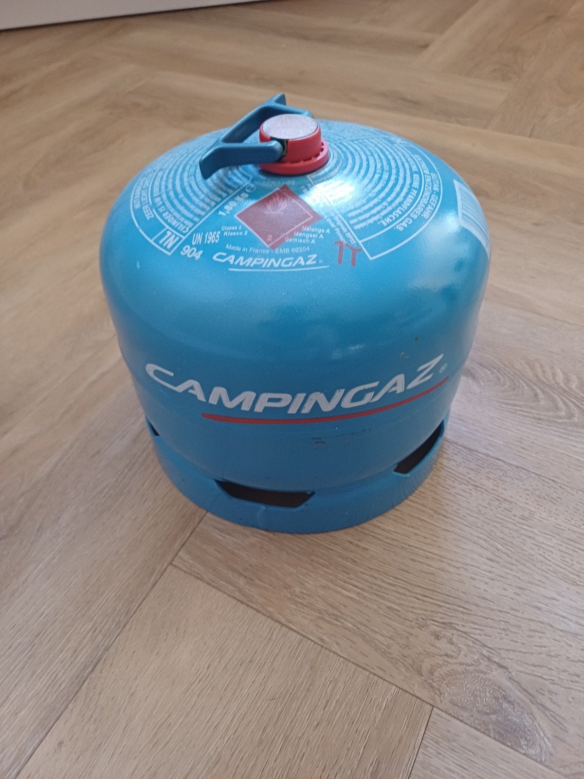 Campingaz gasfles 904, 1,8 kg halfvol, Ophalen, Gebruikt