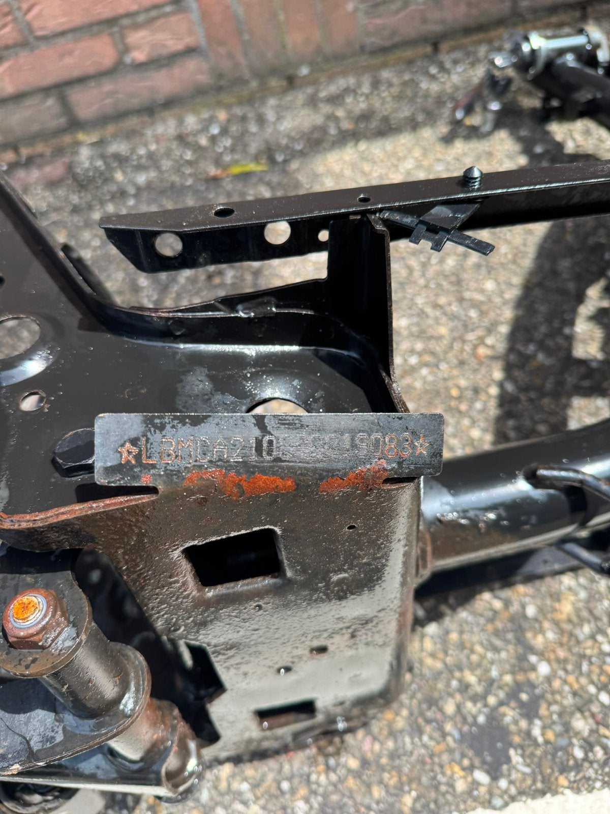Piaggio Zip brom 45km Frame 2020 KROM, Ophalen of Verzenden, Zo goed als nieuw, Frame, Piaggio