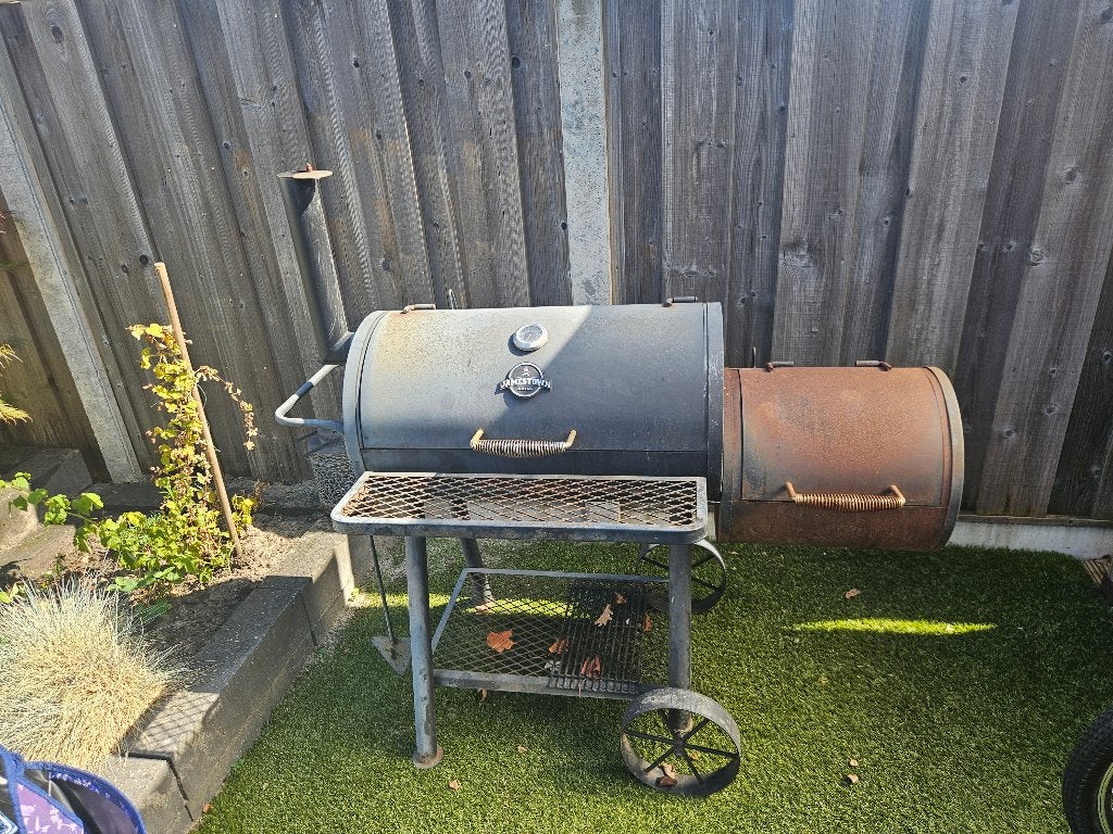 Jamestown grill en smoker, Tuin en Terras, Ophalen, Gebruikt, Jamestown