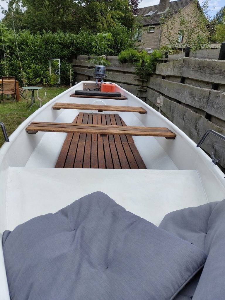 Roeiboot boot, Ophalen