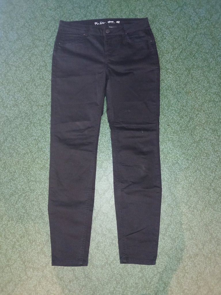 7) Zwart Magic Simplicity jeans maat 42, Zwart, Maat 42/44 (L), Ophalen of Verzenden, Zo goed als nieuw