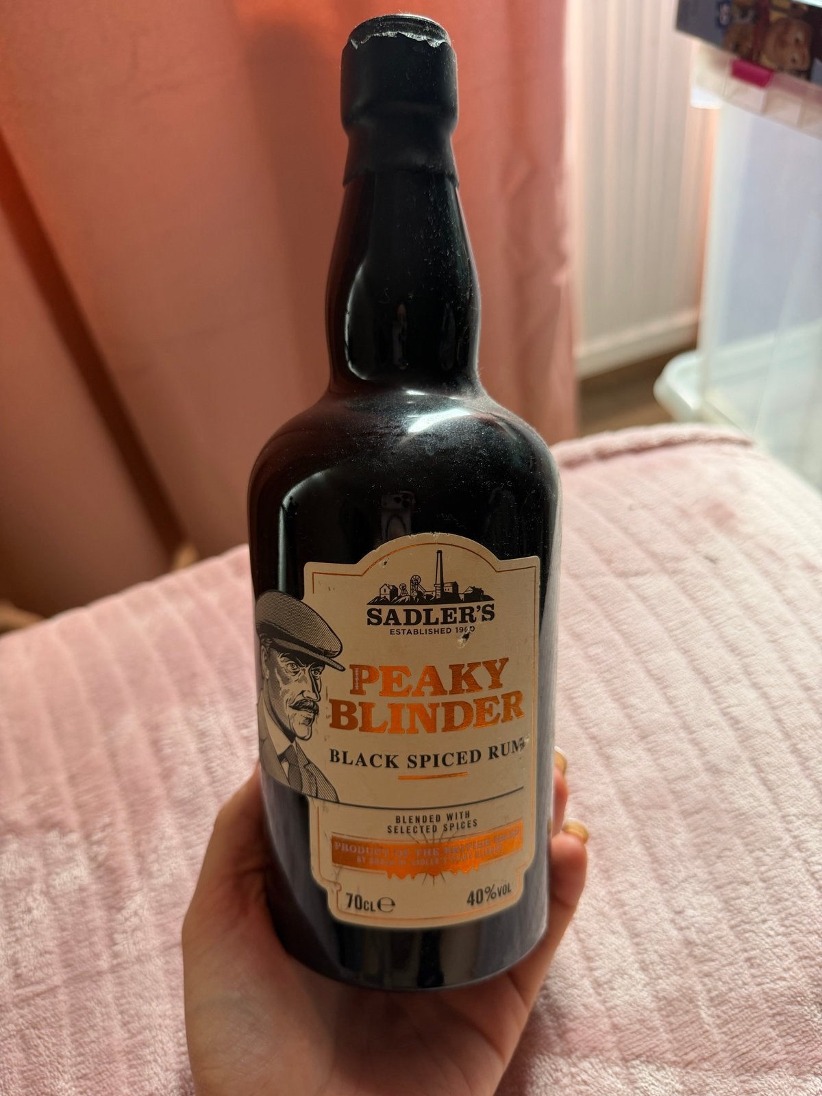 Peaky blinders lege fles whiskey, Verzamelen, Ophalen of Verzenden, Actiefiguur of Pop