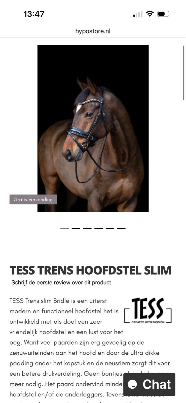 Hoofdstel TESS, Dieren en Toebehoren, Ophalen of Verzenden, Zo goed als nieuw