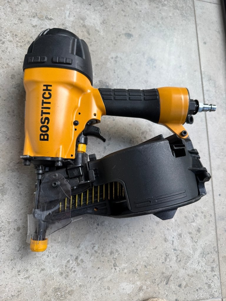 Bostitch N66C-2-E Coilnailer 32-65mm - met nagels & garantie, Ophalen of Verzenden, Gebruikt