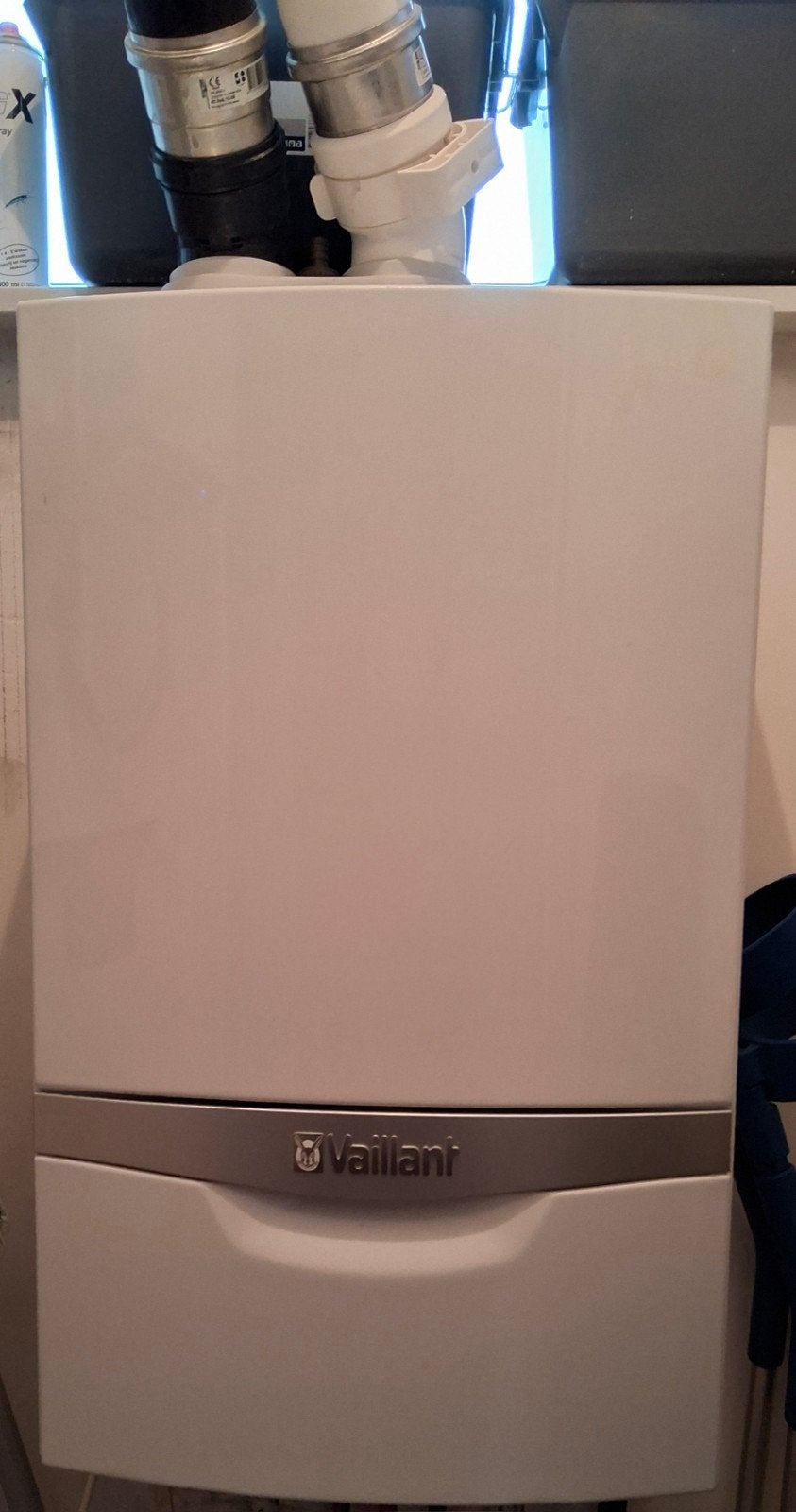 Vaillant VHR NL 25-30/5-5 R4 CV-ketel met thermostaat, Ophalen, 30 tot 80 cm, Gebruikt, Cv-ketel of Combi-ketel