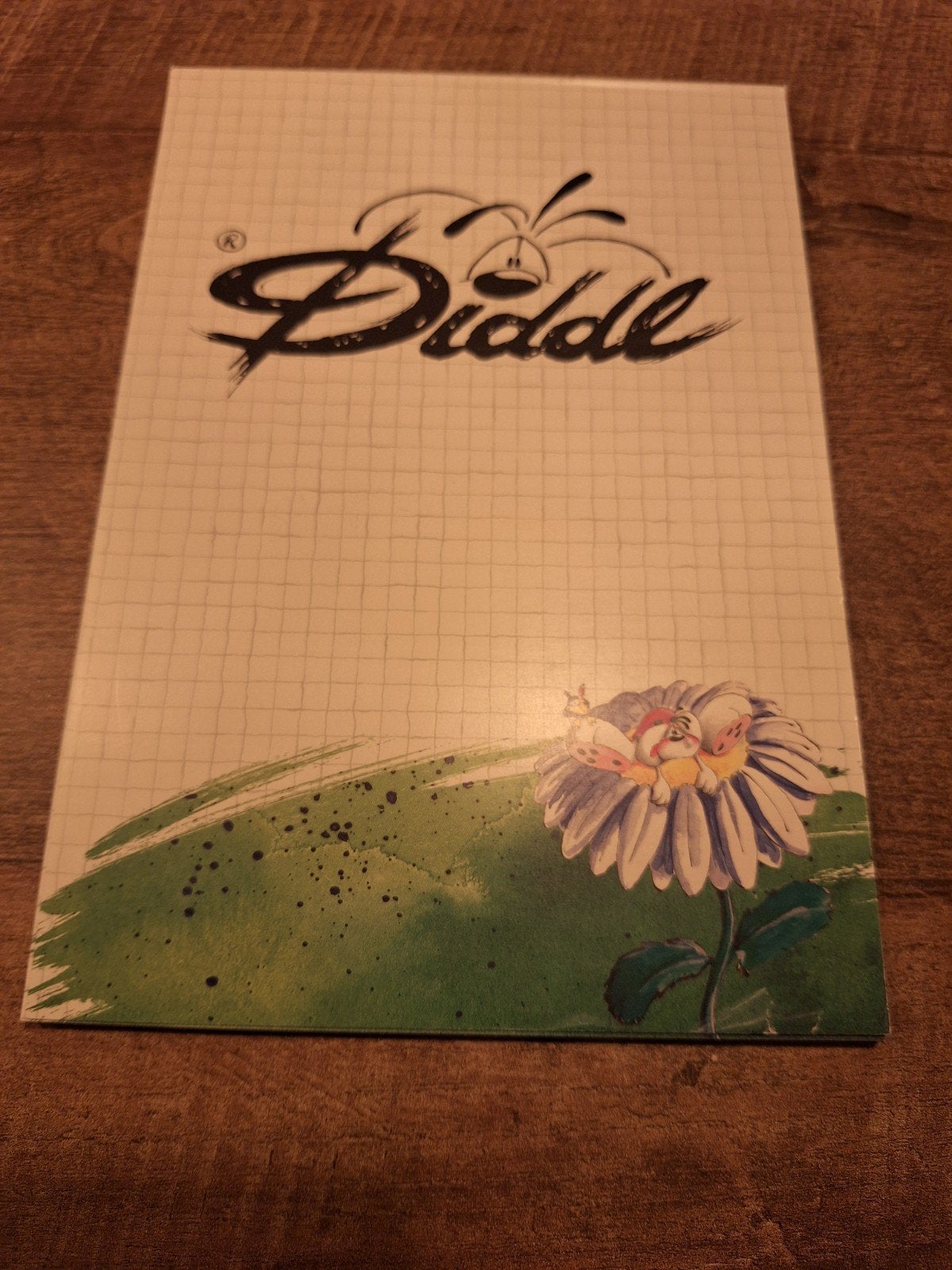 Diddl A5 blok nr 178 met 29 blaadjes en 6 losse, Verzamelen, Ophalen of Verzenden, Diddl, Gebruikt, Papier, Kaart of Schrift