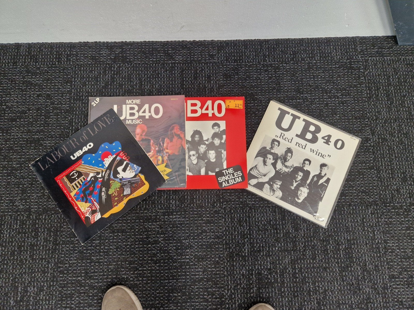 UB40 Vinyl Collectie: Labour of Love, More Music, Singles Al, Ophalen, LP, Gebruikt, Pop