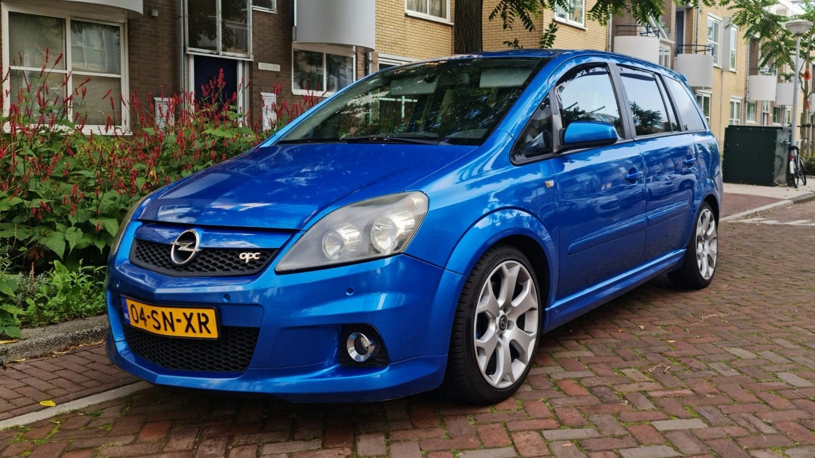 Opel Zafira 2.0 Turbo OPC 2006 Blauw, Voorwielaandrijving, 1998 cc, 4 cilinders, Blauw