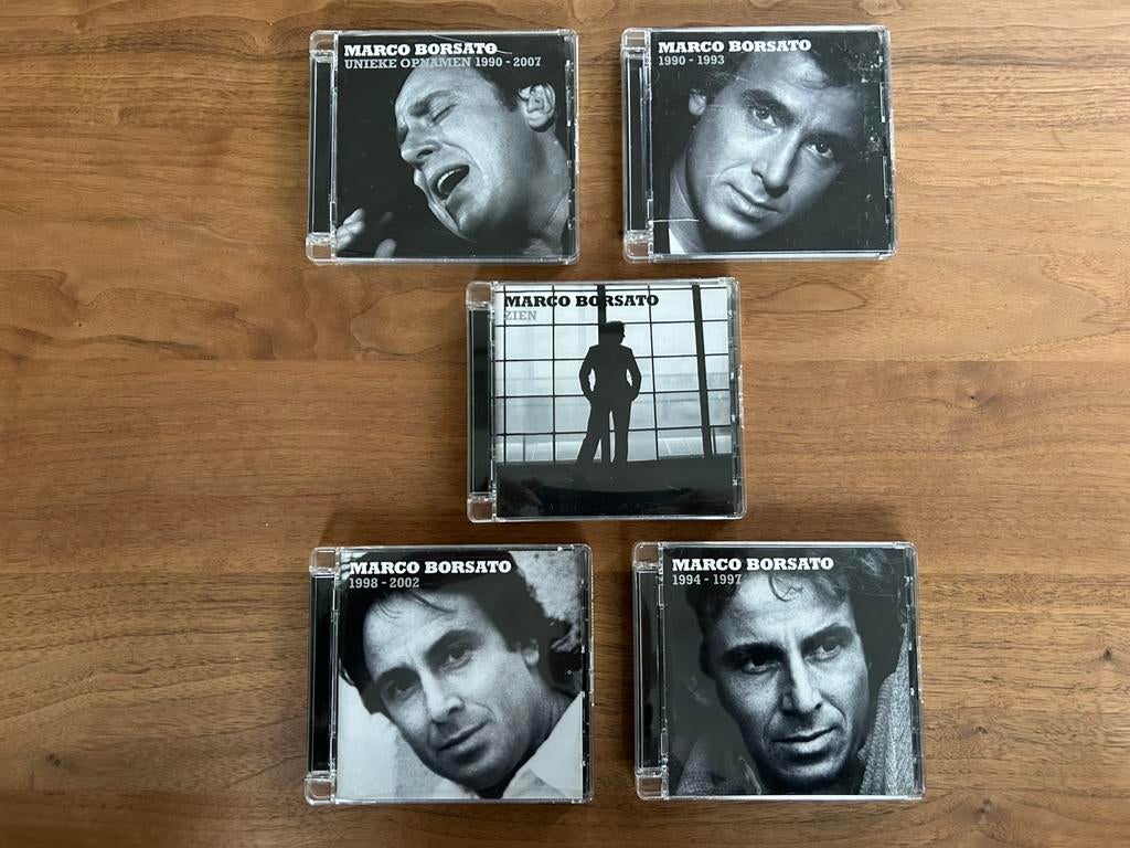Marco Borsato - MB box - 5 cd's, Ophalen of Verzenden, Zo goed als nieuw, Pop