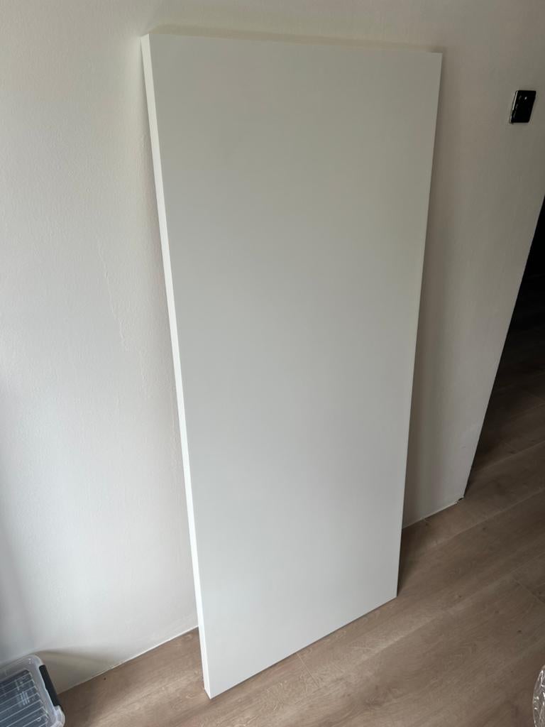 Bureaublad - Lagkapten - Ikea - Wit - 140x60, Huis en Inrichting, Bureaus, Ophalen, Gebruikt