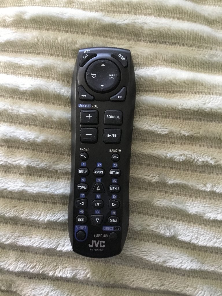 Afstandsbediening JVC rm-rk252, Ophalen of Verzenden, Nieuw, Origineel, Dvd