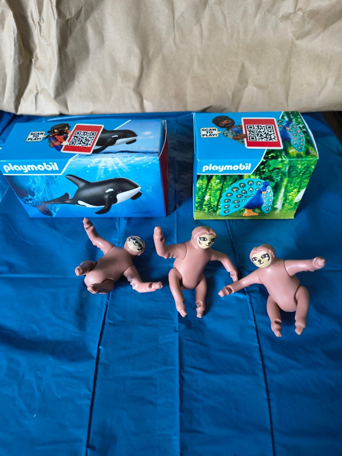 Playmobil McDonalds figuren orka en neushoorn, Ophalen of Verzenden