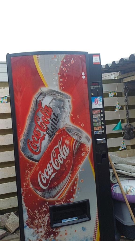 Coca cola automaat, Ophalen of Verzenden, Gebruikt