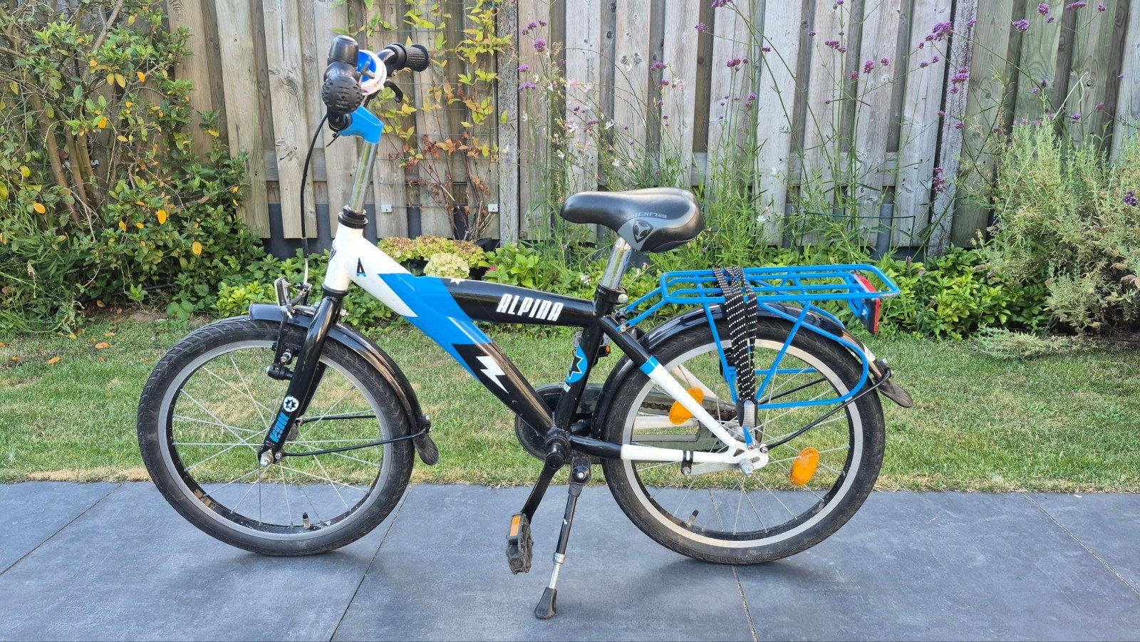 Alpina kinderfiets 18 inch - Goede staat, Fietsen en Brommers, Ophalen, Velgrem, Alpina, 16 tot 20 inch