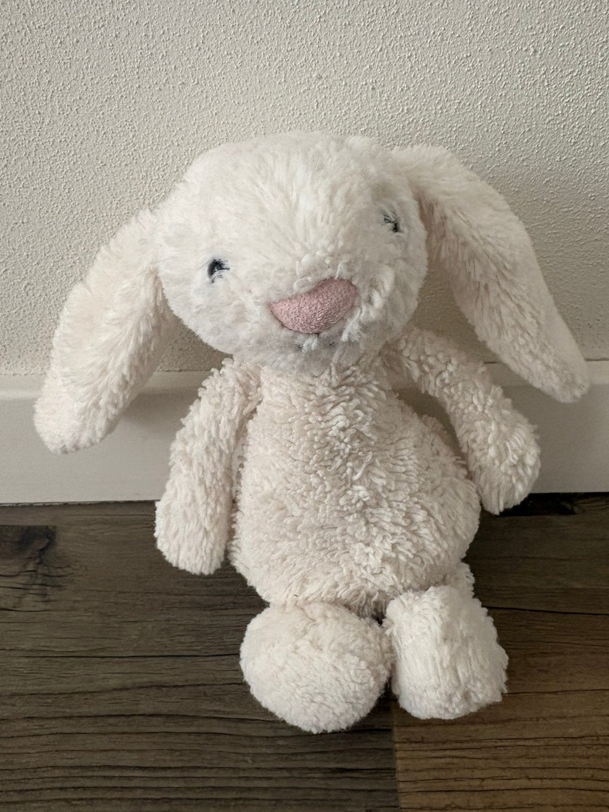 JellyCat Bashful Bunny, Klein, Creme, Gebruikt, Overige merken, Overige karakters, Konijn