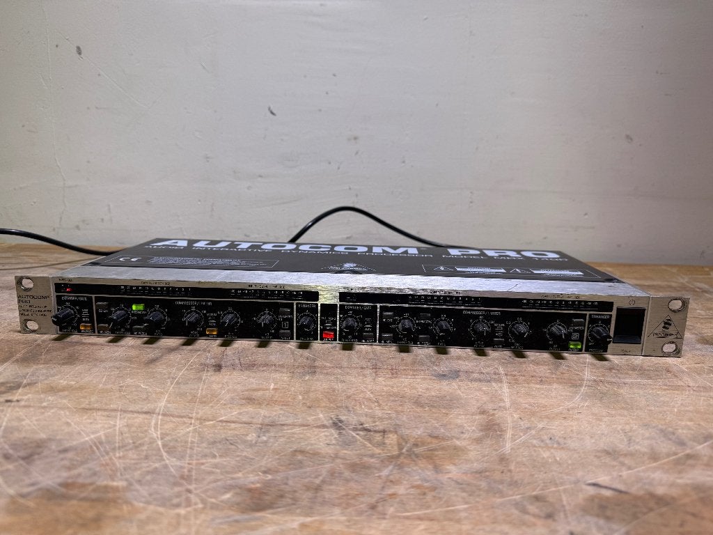 Behringer Autocom Pro MDX 1400 Compressor/Limiter, Muziek en Instrumenten, Effecten, Ophalen of Verzenden, Gebruikt, Compressor