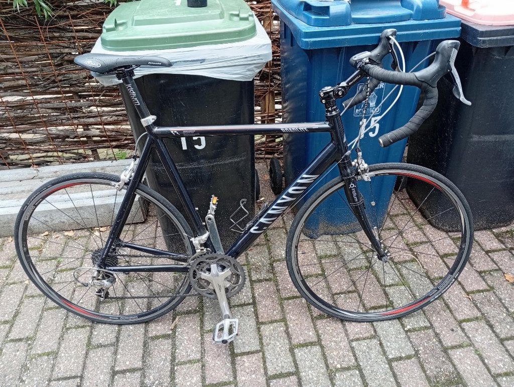 Canyon heren racefiets 60cm frame met Ultegra schakelset, 28 inch, Gebruikt, Aluminium, 57 tot 61 cm