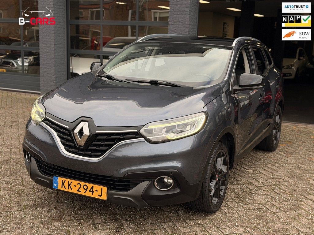 Renault Kadjar 1.2 TCe Extase Leer|Stoelvw|Pano|XenonLed|Lin, Auto's, Renault, Kadjar, Gebruikt, Euro 6, 4 cilinders