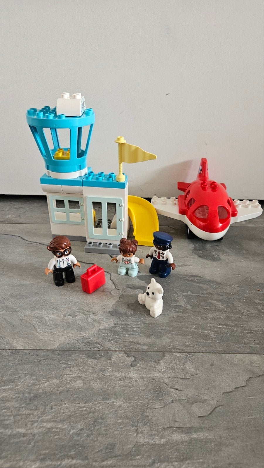 Lego Duplo vliegveld, Ophalen of Verzenden, Zo goed als nieuw, Overige merken