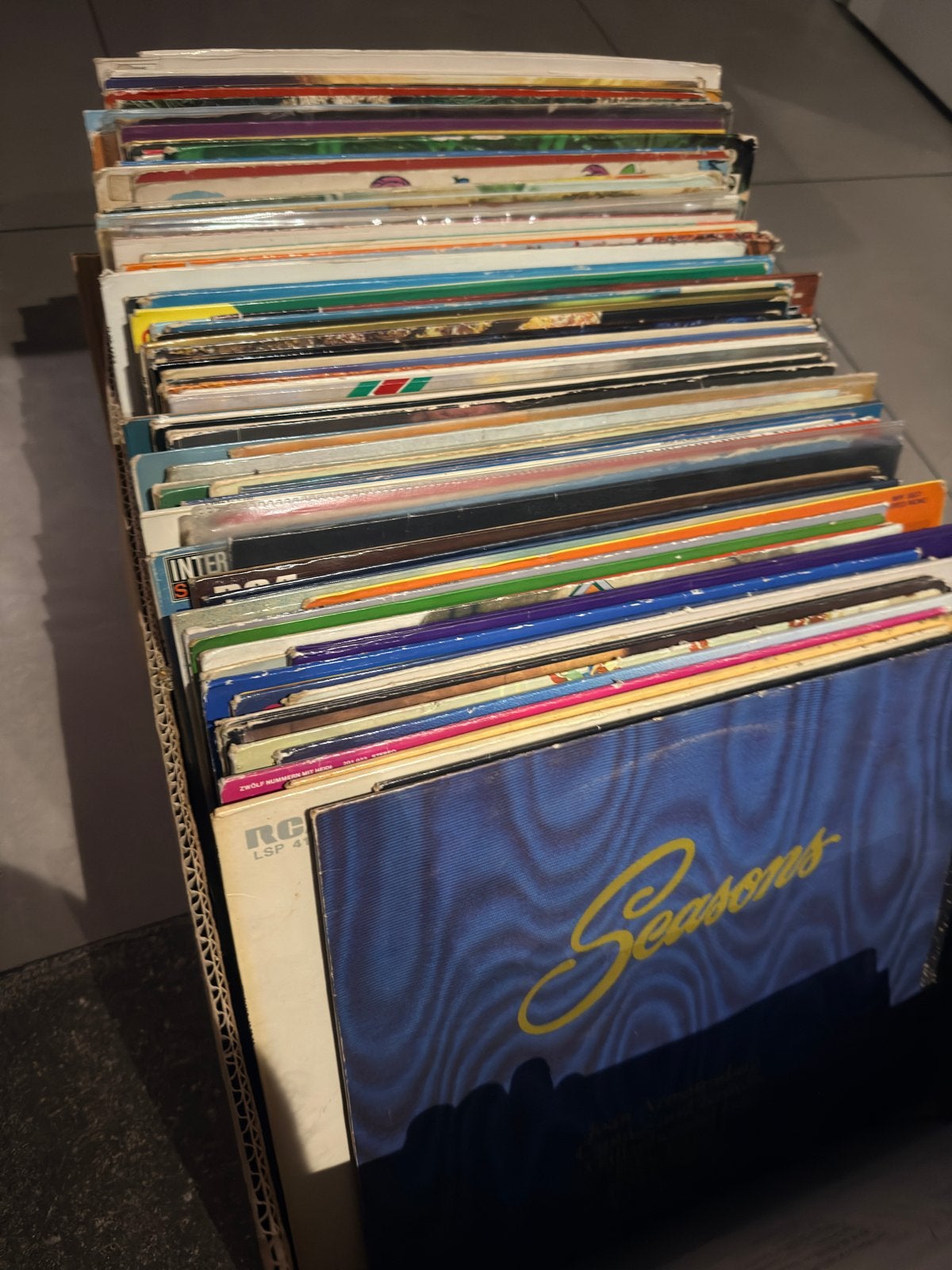 Bijna gratis €8.- per doos Grote collectie diverse LP's -, Ophalen, LP, Gebruikt, Overige genres