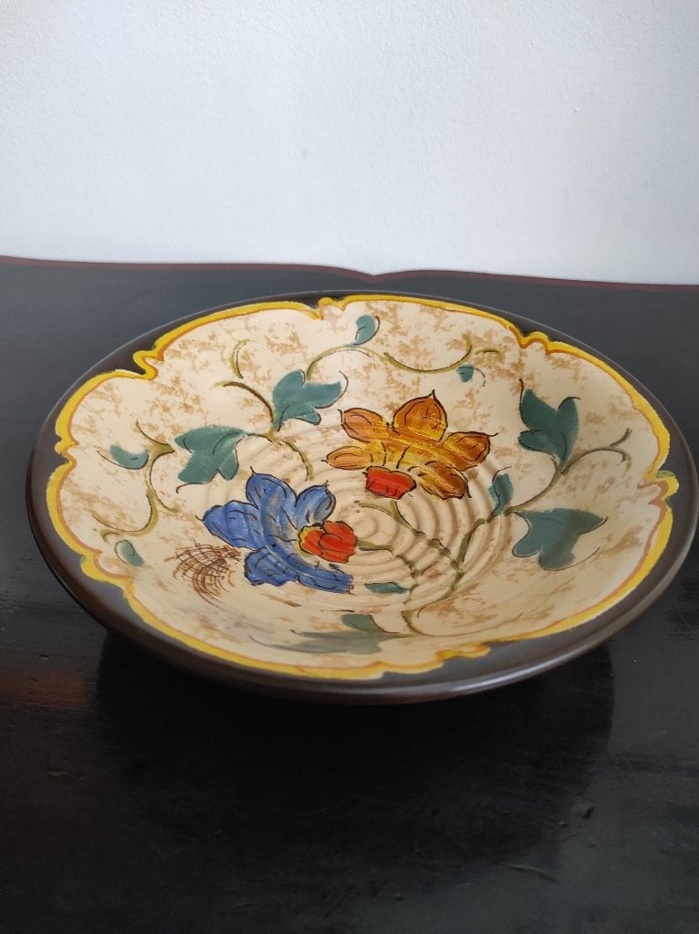 Schaal 'Aster' Zenith Gouda plateel, Antiek en Kunst, Ophalen of Verzenden