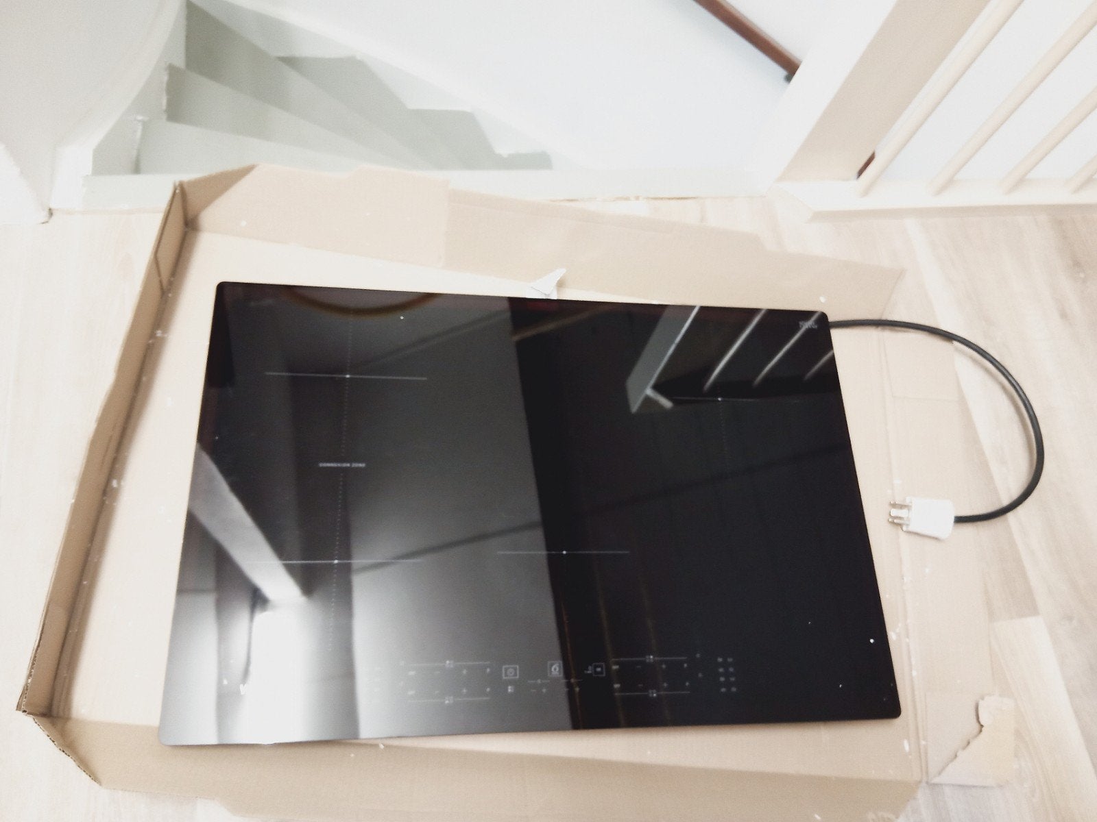 whirlpool 4-pits kookplaat met nieuwe elektronica, Witgoed en Apparatuur, Ophalen, Inbouw, Inductie, 4 kookzones