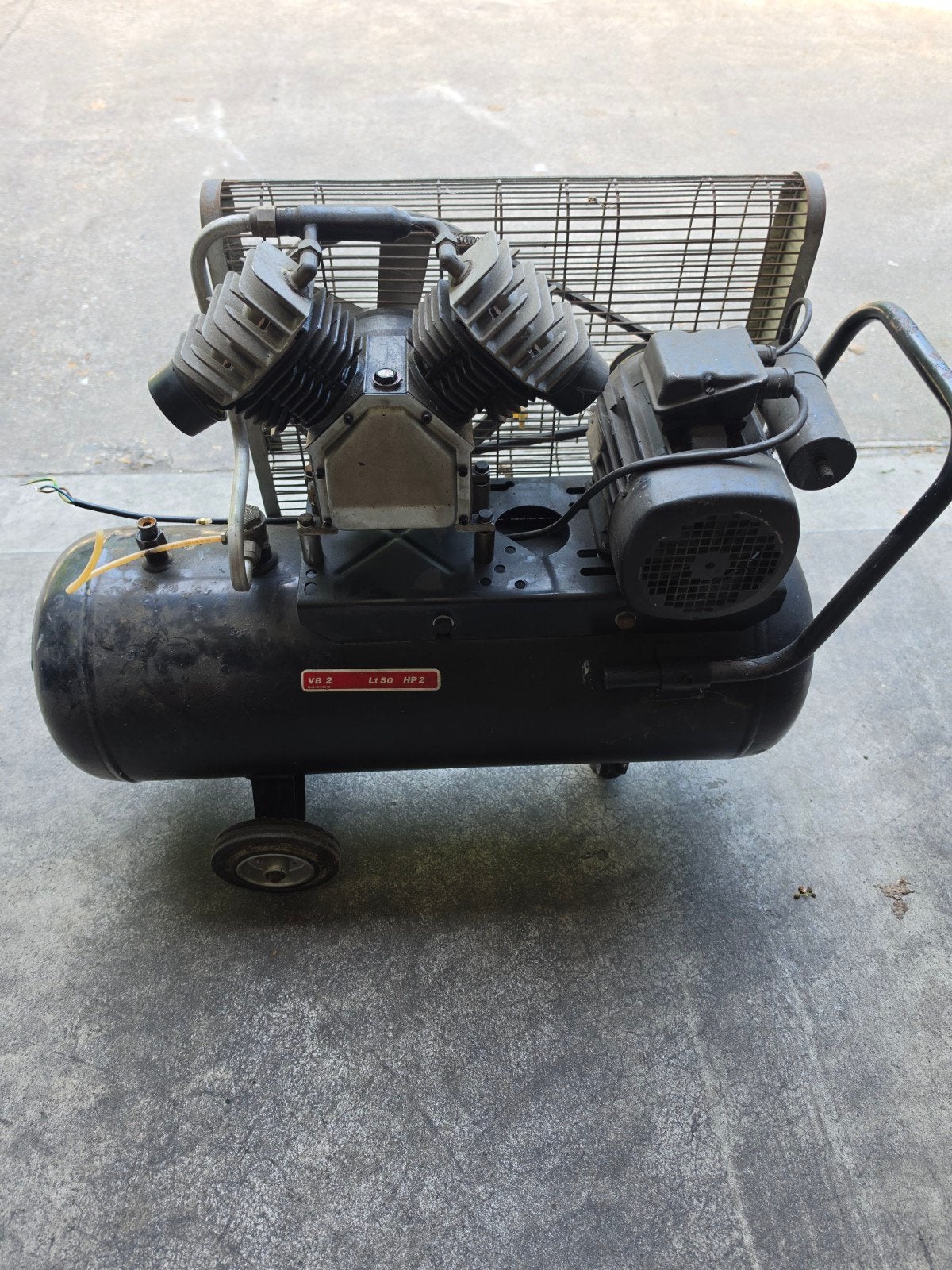 Compressor, Doe-het-zelf en Verbouw, Ophalen, Gebruikt, 400 tot 800 liter/min, Mobiel