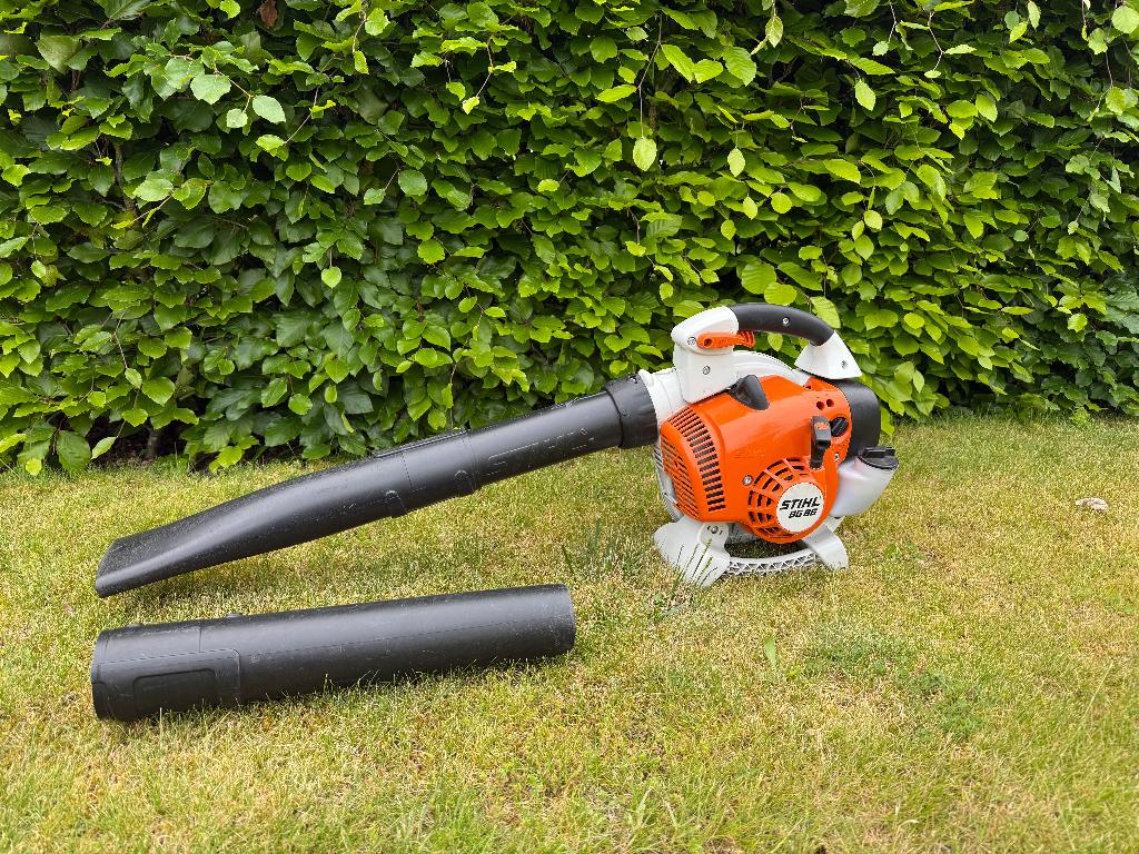 Stihl BG 86 bladblazer, Tuin en Terras, Bladblazers, Gebruikt, Met opvangzak, Handgedragen, Ophalen of Verzenden