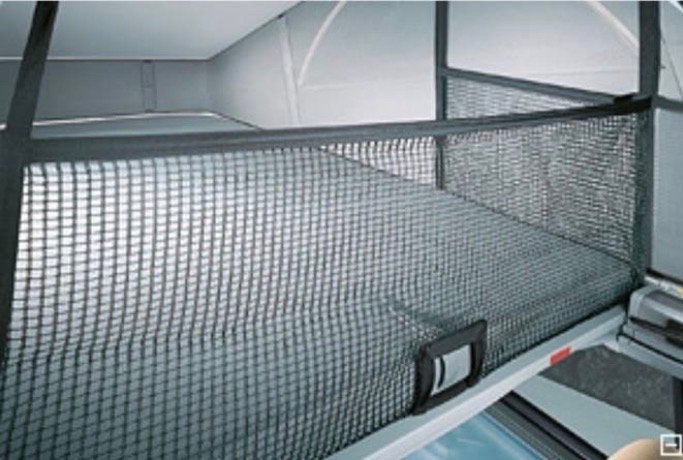 Veiligheidsnet / Valnet origineel VW T5, T5.1, T6, T6.1, Caravans en Kamperen, Camper-accessoires, Ophalen of Verzenden, Nieuw