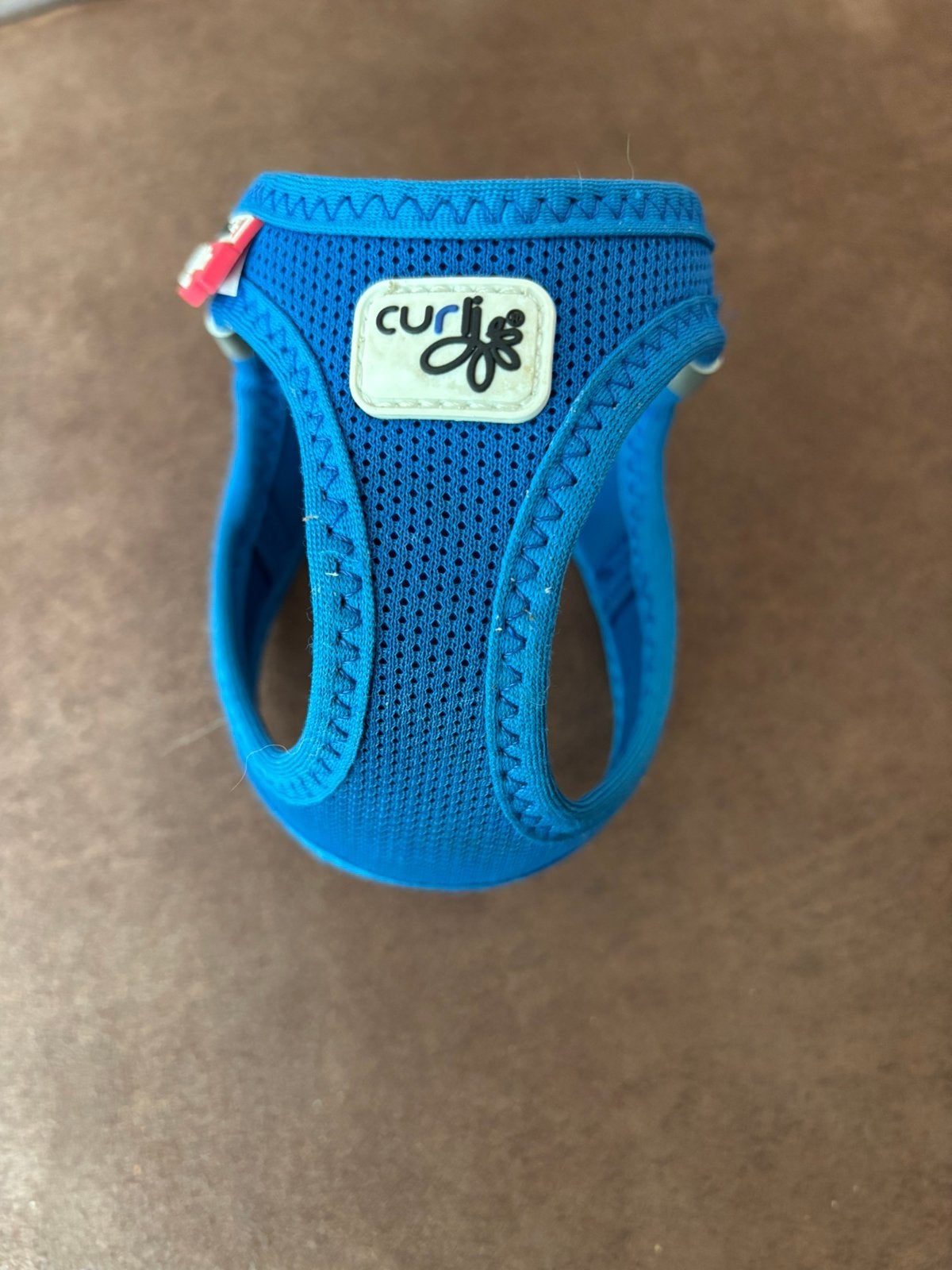 Zo goed als nieuw hondentuigje maat 3XS blauw, Ophalen of Verzenden, Zo goed als nieuw